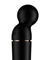 Satisfyer - Planet Wand-er - Wand Vibrator - Zwart-Erotiekvoordeel.nl