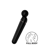 Satisfyer - Planet Wand-er - Wand Vibrator - Zwart-Erotiekvoordeel.nl