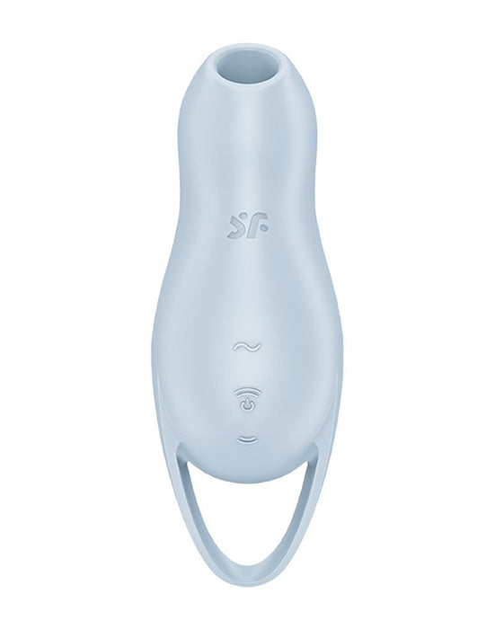 Satisfyer - Pocket Pro - Compacte Vibrerende Luchtdruk Vibrator - Lichtblauw-Erotiekvoordeel.nl