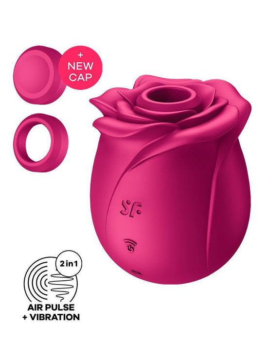 Satisfyer - Pro 2 Classic Blossom - Luchtdruk Vibrator - Roze-Erotiekvoordeel.nl