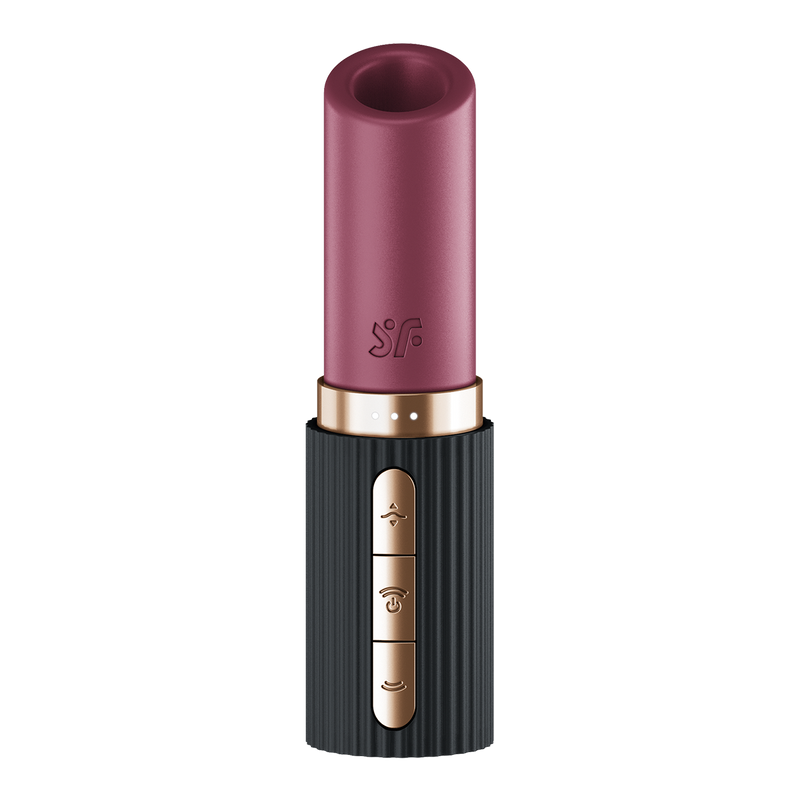 Satisfyer Pro 2 Kiss – Lipstick Vibrator with 3D Air Pulse Technology - Black - Erotiekvoordeel.nl