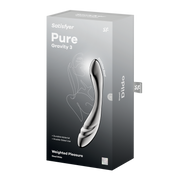 Satisfyer - Pure Gravity 3 - Stainless Steel Dildo-Erotiekvoordeel.nl