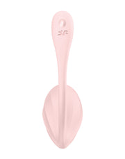 Satisfyer - Ribbed Petal - Vibratore portatile - Vibratore per tanga - Uovo vibrante - Rosa-Erotiekvoordeel.nl