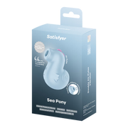Satisfyer - Sea Pony - Air-Pressure Vibrator - Blue-Erotiekvoordeel.nl