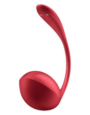 Satisfyer - Shiny Petal - Vibratore portatile - Vibratore per tanga - Uovo vibrante - Rosso-Erotiekvoordeel.nl