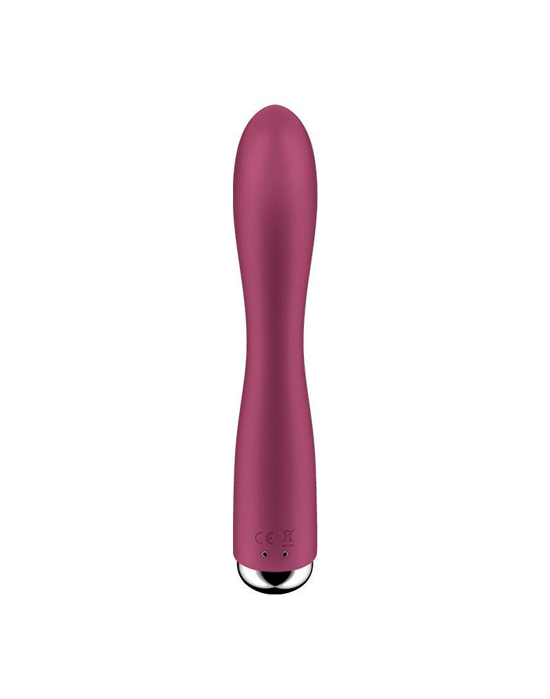 Satisfyer - Spinning Rabbit 1 - Obrotowy I Wibrujący Wibrator Typu Rabbit - Czerwony-Erotiekvoordeel.nl