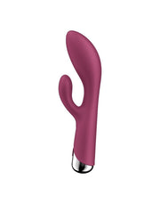 Satisfyer - Spinning Rabbit 1 - Obrotowy I Wibrujący Wibrator Typu Rabbit - Czerwony-Erotiekvoordeel.nl