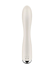 Satisfyer - Spinning Rabbit 1 - Vibratore Rabbit rotante e vibrante - Vibratore Tarzan - Beige-Erotiekvoordeel.nl