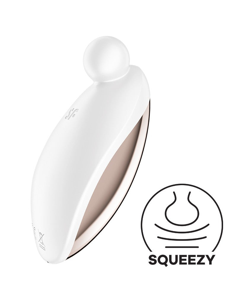 Satisfyer - Spot On 2 - Vibratore Pinpoint - Bianco-Erotiekvoordeel.nl