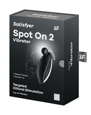 Satisfyer - Spot On 2 - Vibratore Pinpoint - Nero-Erotiekvoordeel.nl