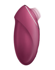 Satisfyer - Tap & Climax 1 - Vibrerende Clitoris Vibrator met Tik/Tapping Functie - Rood-Erotiekvoordeel.nl