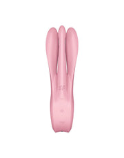 Satisfyer - Threesome 1 - Multi Vibrator Met 3 Voelsprieten - Licht Roze-Erotiekvoordeel.nl