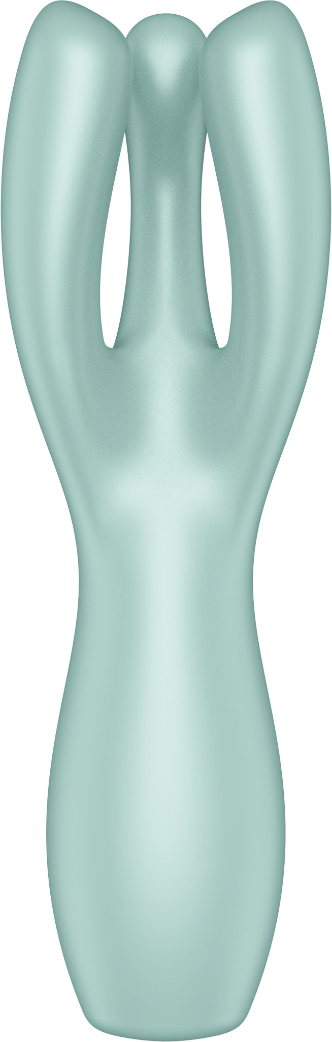 Satisfyer - Threesome 3 - Multifunctionele Vibrator Met 3 Voelsprieten - Groen-Erotiekvoordeel.nl