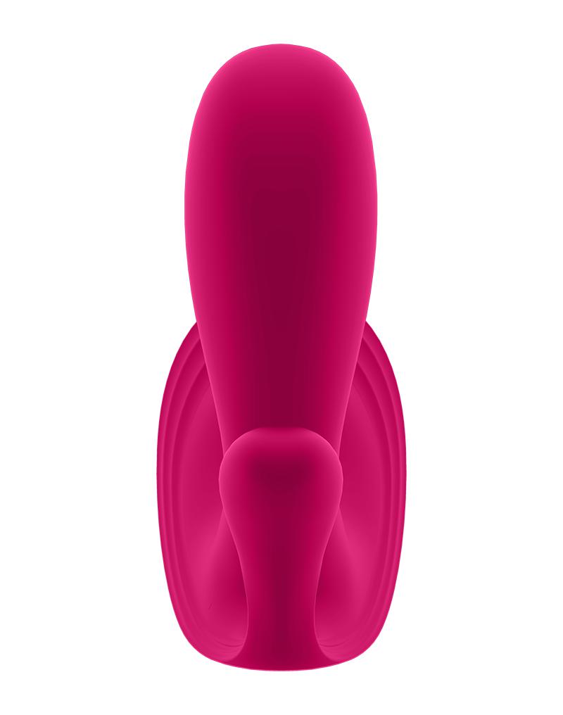 Satisfyer - Top Secret Plus - Draagbare Vibrator Met Anaal Stimulator - Roze-Erotiekvoordeel.nl