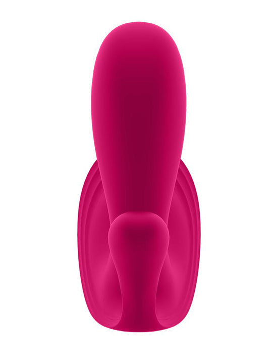 Satisfyer - Top Secret Plus - Draagbare Vibrator Met Anaal Stimulator - Roze-Erotiekvoordeel.nl