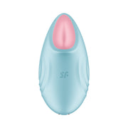 Satisfyer - Tropical Tip - Clitoris Vibrator - App Control - Lichtblauw-Erotiekvoordeel.nl