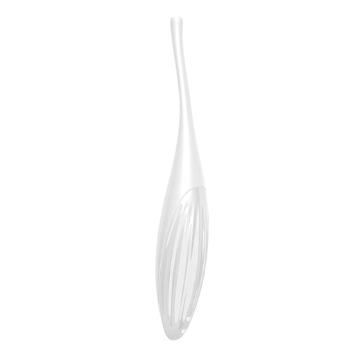 Satisfyer - Twirling Joy - Vibratore clitorideo di precisione - Controllo tramite app - Bianco-Erotiekvoordeel.nl