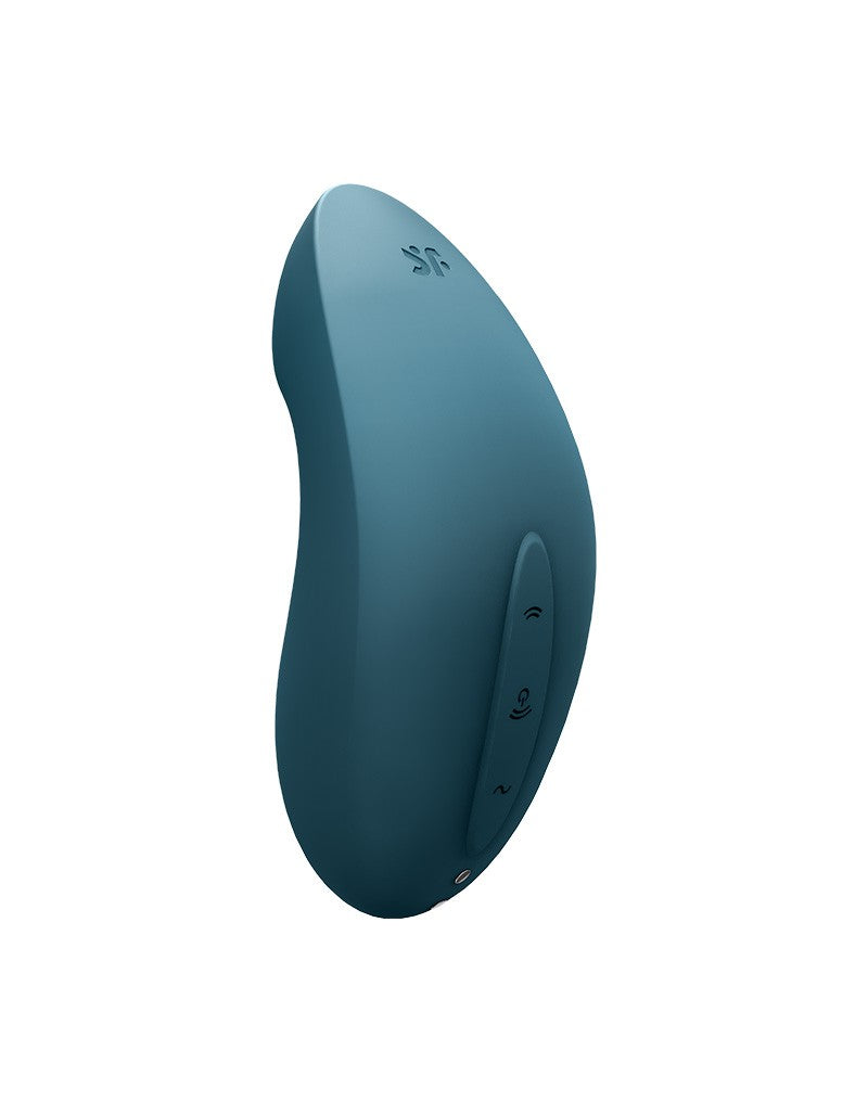 Satisfyer - Vulva Lover 2 - Luchtdruk Vibrator - Blauw-Erotiekvoordeel.nl