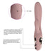 Shequ - Katerina - 21 cm - Siliconen Oplaadbare Vibrator - Lichtroze-Erotiekvoordeel.nl