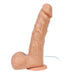 Shequ - Mike - Vibrerende Dildo - PVC - 18,5 cm - Lichte Huidskleur-Erotiekvoordeel.nl