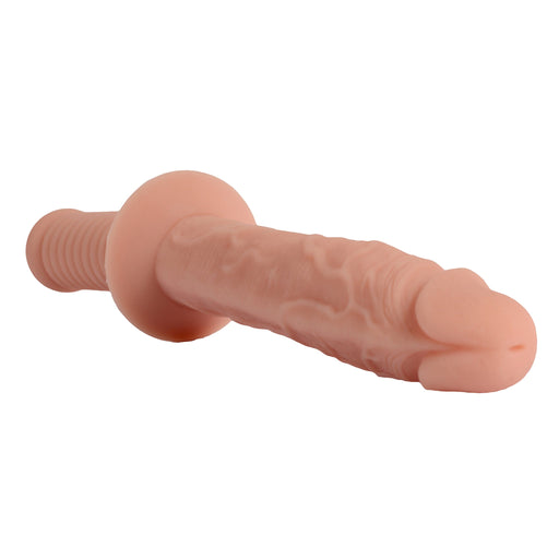 Shequ - Small Sword - PVC - Dildo met Handvat - 31,5 cm - Lichte Huidskleur-Erotiekvoordeel.nl