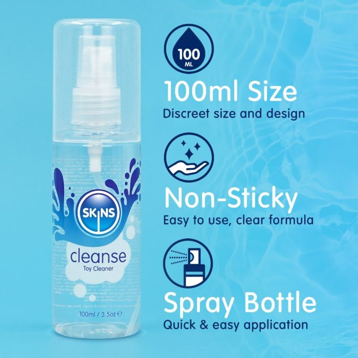 Skins - Cleanse - Toy Cleaner - 100 ml - Erotiekvoordeel.nl