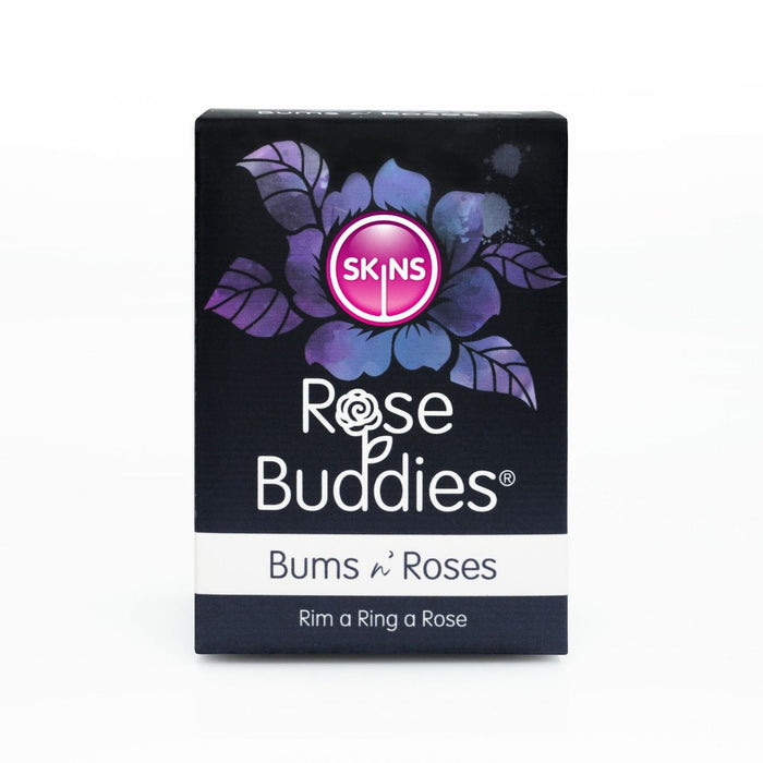 Skins - Rose Buddies - Bums N Roses - Anaal Vibrator - Zwart-Erotiekvoordeel.nl