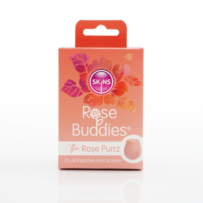 Skins - Rose Buddies - The Roze Purrz -Vibrator met tapping (klop) functie - Roze-Erotiekvoordeel.nl