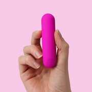 Skins - Super Excite - Rechargeable Bullet Vibrator - Pink-Erotiekvoordeel.nl