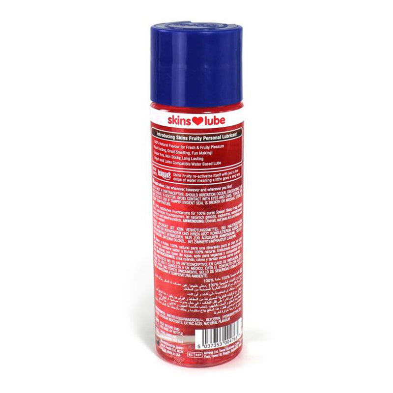 Skins - Watermelon - Flavored Lubricant - Water-based - 130 ml - Erotiekvoordeel.nl