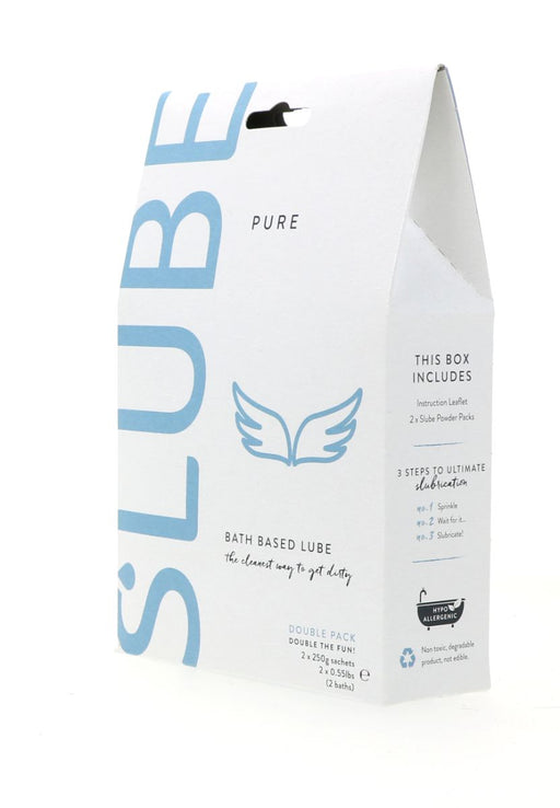 Slube - Pure - Double Bath Play - Body to Body Glijmiddel - 2 x 250 gram-Erotiekvoordeel.nl