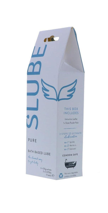 Slube - Pure - Single Bath Play - Body to Body Glijmiddel - 2 x 125 gram-Erotiekvoordeel.nl