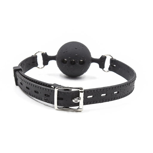 Smart Moves - Ball Gag - Diameter 50 mm - Size L - Black-Erotiekvoordeel.nl