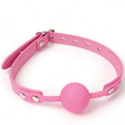Smart Moves - Bâillon boule - Silicone - Rose-Erotiekvoordeel.nl