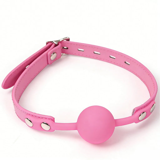 Smart Moves - Ball Gag - Silicone - Pink-Erotiekvoordeel.nl
