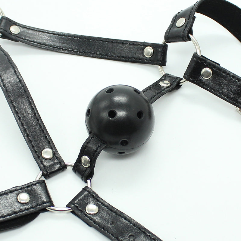 Smart Moves - Bâillon boule avec harnais de tête-Erotiekvoordeel.nl