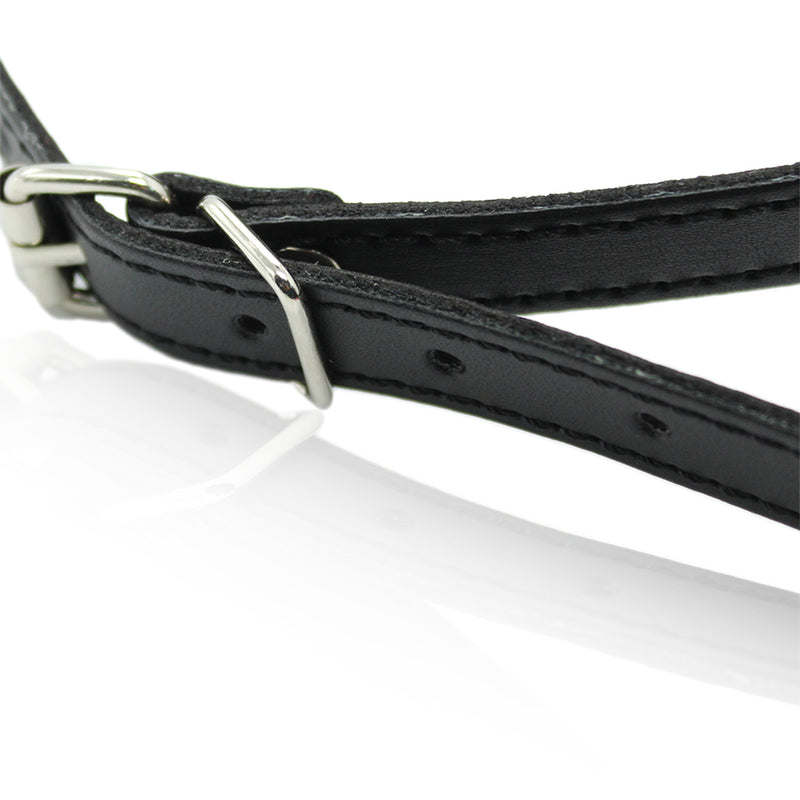 Smart Moves - Bandeau - Doublé de fausse fourrure - Noir - Erotiekvoordeel.nl