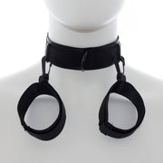 Smart Moves - Collier avec combinaison de menottes - Noir-Erotiekvoordeel.nl