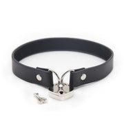 Smart Moves - Collier avec fermoir en forme de cœur - Noir-Erotiekvoordeel.nl