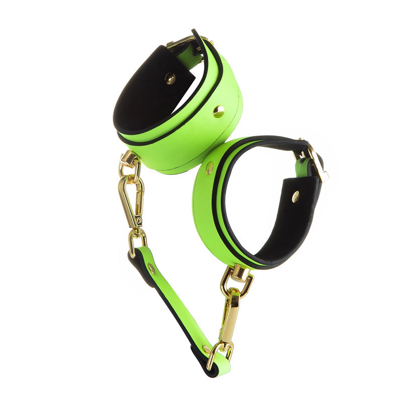 Smart Moves - Manette per caviglie - Verde che si illumina al buio - Erotiekvoordeel.nl