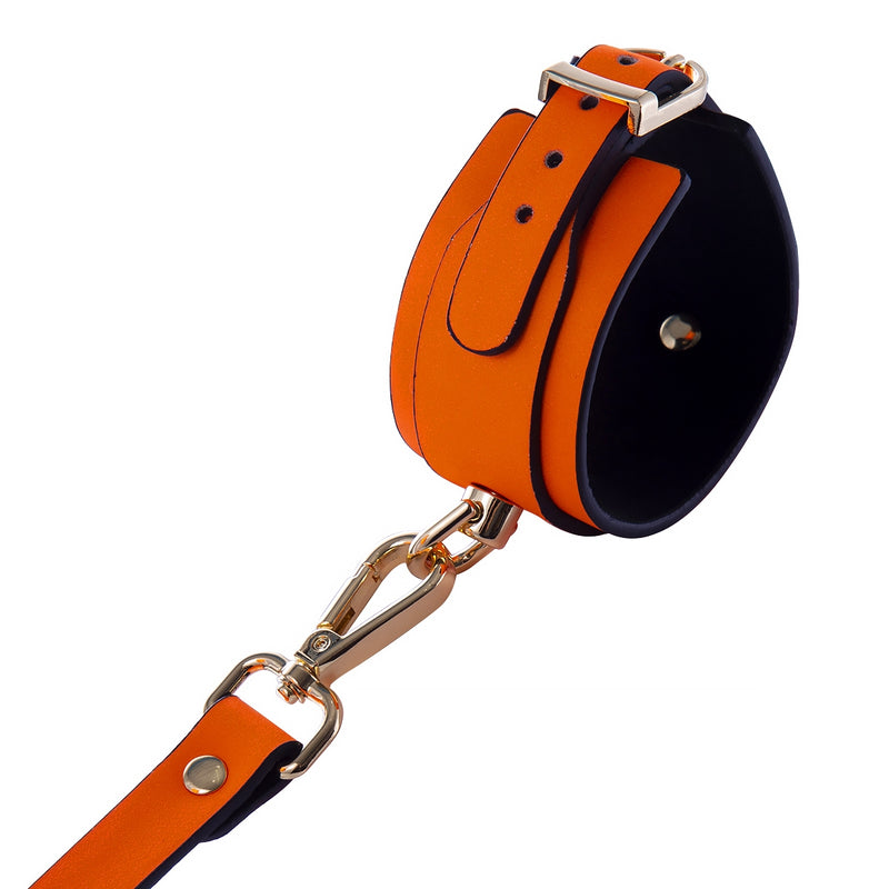 Smart Moves - Manette per caviglie - Glow-in-the-Dark Arancione - Erotiekvoordeel.nl