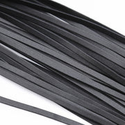 Smart Moves - Flogger - Gevlochten Handvat - PU Leer - 49 cm - Zwart-Erotiekvoordeel.nl