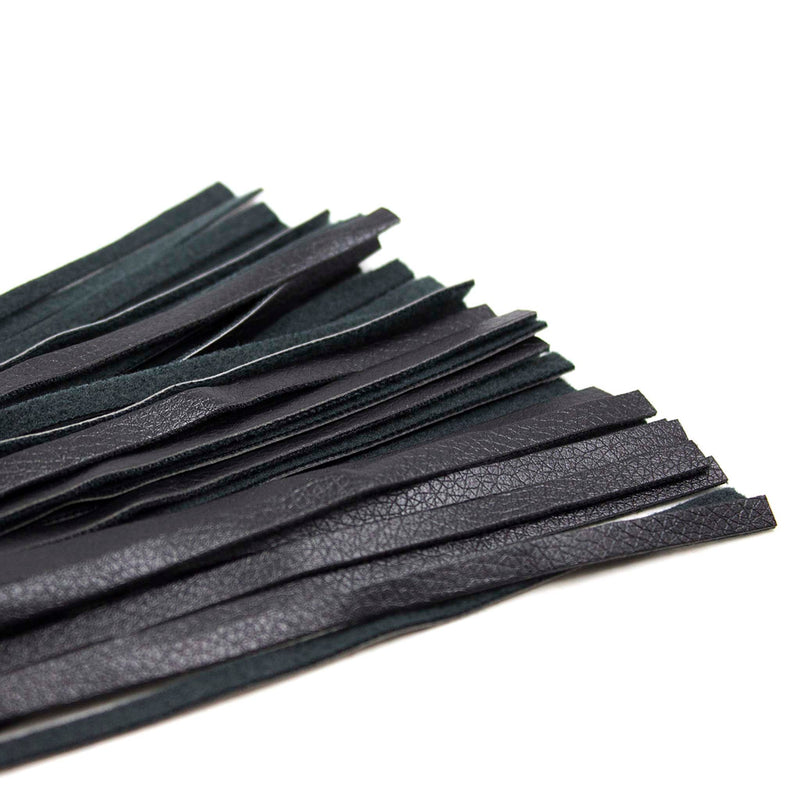 Smart Moves - Flogger mit Leopardenmuster - 39 cm - Schwarz - Erotiekvoordeel.nl