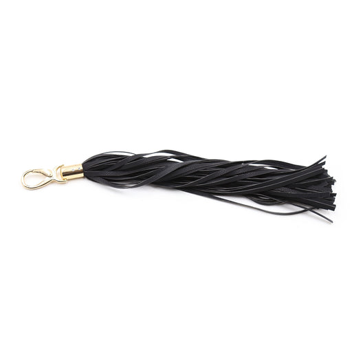 Smart Moves - Flogger aan Karabijnhaak - 32 cm - Zwart-Erotiekvoordeel.nl
