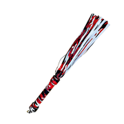 Smart Moves - Flogger in Camouflage Print - PU Leer - Rood/Zwart/Wit-Erotiekvoordeel.nl
