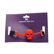 Smart Moves - Bâillon Gothic Skull - Rouge - Erotiekvoordeel.nl