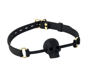 Smart Moves - Bâillon Gothic Skull - Noir - Erotiekvoordeel.nl