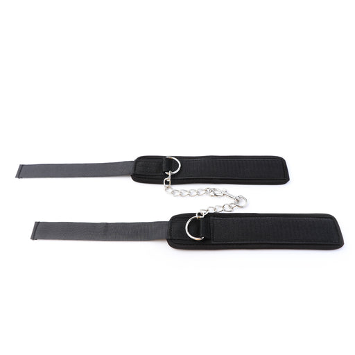 Smart Moves - Handcuffs with Velcro - Black-Erotiekvoordeel.nl