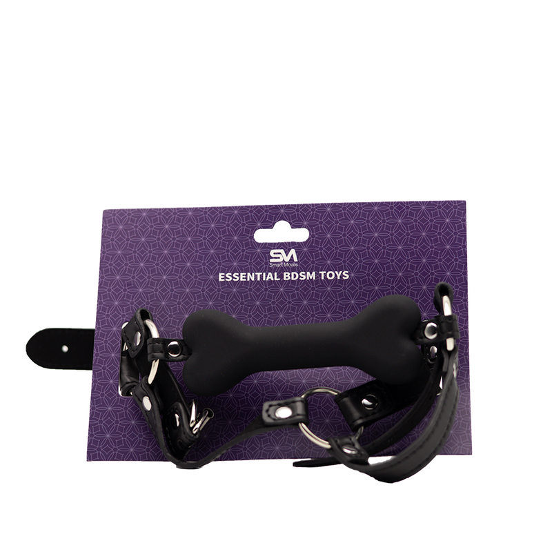 Smart Moves - Mordaza de hueso de perro con arnés para la cabeza - Erotiekvoordeel.nl