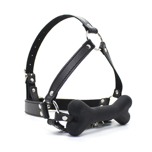Smart Moves - Dog Bone Gag with Head Harness - Erotiekvoordeel.nl